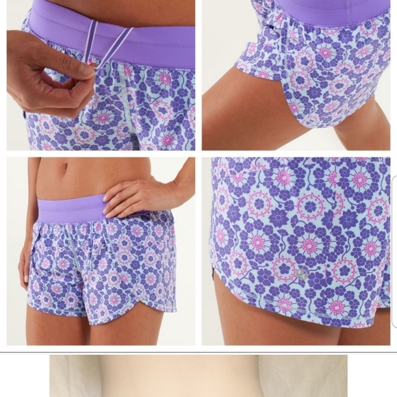 Rare Lululemon size 4 shorts - Picture 2 of 7
